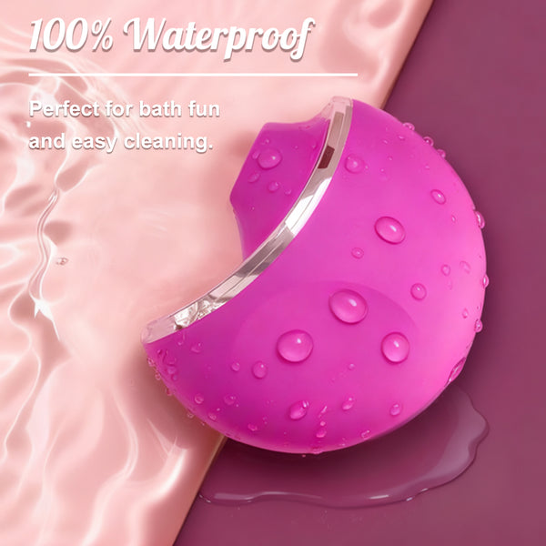 Clit Nipple Sucker, Sucking Vibrator for Woman with Discreet Dust-Proof Case, Suction Women Couples Adult Sex Toys, Female Small Silent Clitoral Stimulator with 10 Modes, YUKZEN Vibrador para Mujer