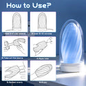 Dual-Texture Male Masturbator Adult Sex Toys for Men with Heating Rod & Storage Box, Blowjob Stroker Pocket Pussy for Men Masturbation, Penis Sex Toy, LITLLS Realistic Pocket Pussies Masturbators