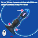 Thrusting Vibrating Anal Plug Sex Toys with Suction Cup, Remote Control Prostate Massager Butt Plug Vibrator, Anal Male Adult Sex Toy for Men Women Couples, HNNPY Anal Dildo Anal Trainer Game Play