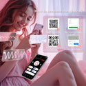 Vibrating Cock Ring with Clitoral Stimulator, Full Liquid Silicone Soft Penis Ring Vibrator Couples Male Adult Sex Toys, Mens Women Pleasure Sex Toy, APP Controlled Kinky Sex Games for Men Erection