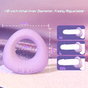 Couples Male Sex Bedroom Toys for Both Adult, Full Liquid Silicone Soft Penis Ring Vibrator, Couple Mens Women Sex Toy, 0.09LB Mini Long Distance APP Remote Control Kinky Sex Games for Men Erection