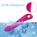 Thrusting Vibrating Dildo, 2 in 1 Female G Spot Vibrator, Soft Silicone Realistic Anal Dildos Adult Women Sex Toys with 10 Vibrating 3 Thrust Modes, LITLLS Thrusting Sex Toy Machine for Women Pleasure