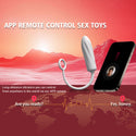 2-in-1 Tampon-Shaped Wearable Bullet Vibrator, 100% Liquid Silicone App Remote Control Clit G Spot Vibrator, Couples Women Adult Sex Toys Games, BARWAY Mini Clitoral Stimulator Female Panty Sex Toy