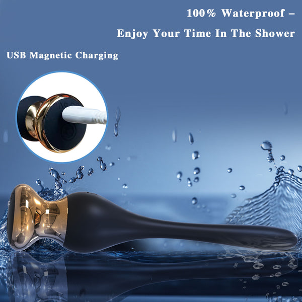 Flexible vibrating butt plug anal beads anal toys, adult anal sex toys for men and women, silicone anal plug vibrator, adult toys sex stimulator