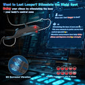 Vibrating Cock Ring Penis Sleeve for Support Delay G Spot Pleasure, Penis Ring Vibrator Extender, Couples Male Adult Sex Toys Games for Men Women, LITLLS Girth Enhancer Couple Mens Sex Toy Erection