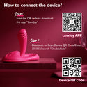 Riding Grinding Vibrating Dildo Vibrator, 360° Bend-to-Fit G Spot Anal Dildo with Clitoral Stimulator, Women Adult Sex Toys, App Remote Control Female Vibrator, Sex Saddle Dildo Mount for Chair Pillow
