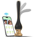 Flexible vibrating butt plug anal beads anal toys, adult anal sex toys for men and women, silicone anal plug vibrator, adult toys sex stimulator