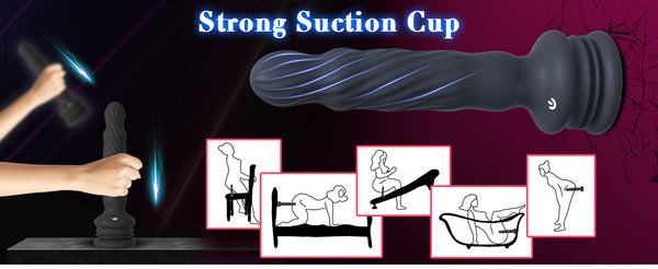 Anal Male Adult Sex Toys - Wriggling Rotating Vibrating Prostate Massager Anal Butt Plug Sex Toy for Men Women Couples, Porinda Remote Control Anal Dildo Vibrator with Suction Cup, 7 Modes Anal Beads