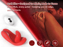 Tongue Oral Remote Control Wearable Vibrator, Couples Women Adult Sex Toys Games, APP Mini Panty Vibrator Clitoral Vaginal Stimulator, HOESDIK 10 Vibrations Couple Female Kinky Sex Toy Game Play