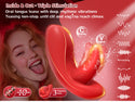 Tongue Oral Remote Control Wearable Vibrator, Couples Women Adult Sex Toys Games, APP Mini Panty Vibrator Clitoral Vaginal Stimulator, HOESDIK 10 Vibrations Couple Female Kinky Sex Toy Game Play