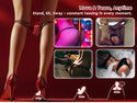Tongue Oral Remote Control Wearable Vibrator, Couples Women Adult Sex Toys Games, APP Mini Panty Vibrator Clitoral Vaginal Stimulator, HOESDIK 10 Vibrations Couple Female Kinky Sex Toy Game Play