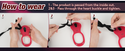 Couples Rose App Remote Control Wearable Vibrator, Couple Women Adult Sex Toys Games for Men, Hands Free Panty Clitoris Vibrator Vibrating Cock Ring, ZOOPLOU BDSM Female Sex Toy Clitoral Stimulator