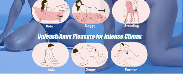 Thrusting Vibrating Anal Plug Sex Toys with Suction Cup, Remote Control Prostate Massager Butt Plug Vibrator, Anal Male Adult Sex Toy for Men Women Couples, HNNPY Anal Dildo Anal Trainer Game Play