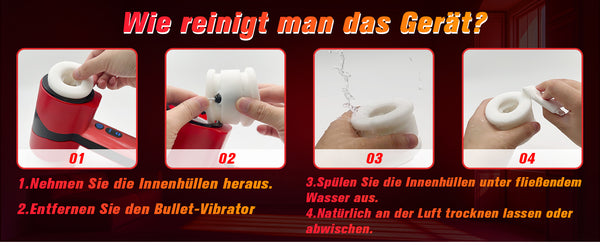 Masturbieren für Männer Elektrisch, Doppelhülle mit Stoß Rotation Vibration Sex Spielzeug für die Männer, Blowjob Taschenmuschi Sexmaschine Masturbator Realistisch, YAWNSHE Penis Vibrator Sexspielzeug