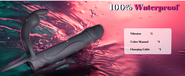 Vibrating Anal Butt Plug with Cock Ring Rabbit Clitoral Stimulator, Strap On Double Anal Dildo,Anal Couples Male Adult Sex Toys for Men Women,Fatdhu Small Penis Ring Vibrator Prostate Massager Sex Toy