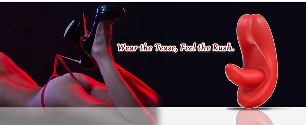 Tongue Oral Remote Control Wearable Vibrator, Couples Women Adult Sex Toys Games, APP Mini Panty Vibrator Clitoral Vaginal Stimulator, HOESDIK 10 Vibrations Couple Female Kinky Sex Toy Game Play