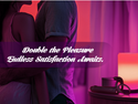 Vibrating Anal Butt Plug with Cock Ring Rabbit Clitoral Stimulator, Strap On Double Anal Dildo,Anal Couples Male Adult Sex Toys for Men Women,Fatdhu Small Penis Ring Vibrator Prostate Massager Sex Toy