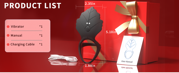 Vibrating Cock Ring with Clitoral Stimulator, 3 in 1 Pleasure Penis Ring Vibrator Couples Adult Sex Toys for Men Women, LITLLS 9 Vibrations Male Couple Sex Toy Game for Men Erection Sex Kinky
