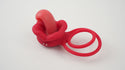 Rechargeable Vibrating Cock Ring for Couples – Dual Stimulation Penis Ring with Soft Silicone & Powerful Clitoral Vibrations for Enhanced Intimacy