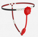 Wearable Vibrating Panty with Rose Button – Adjustable Thong Design with Remote & App Control, Hidden Bullet for Targeted Clitoral and U-Spot Stimulation, Hands-Free Discreet Use Anywhere