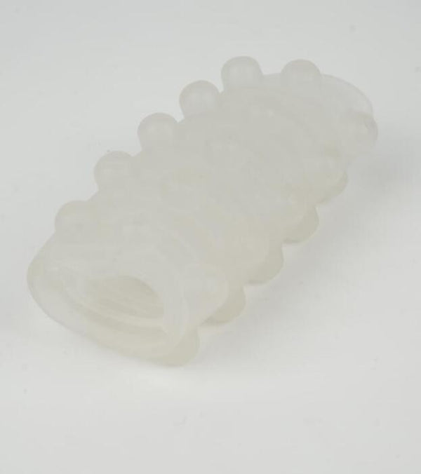 Dual-Entry Reversible Clear Sleeve – Water-Activated Lubrication with Two Unique Textures for Distinct Sensations