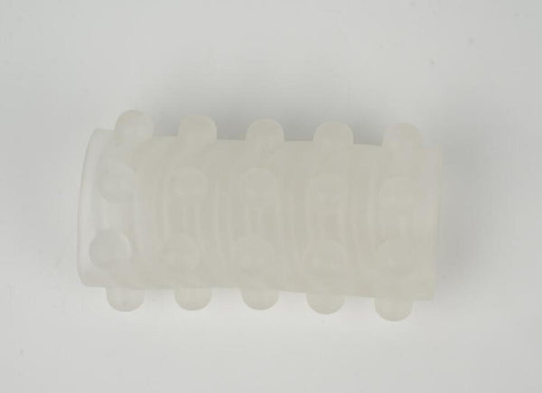 Dual-Entry Reversible Clear Sleeve – Water-Activated Lubrication with Two Unique Textures for Distinct Sensations