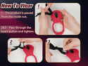 Couples Rose App Remote Control Wearable Vibrator, Couple Women Adult Sex Toys Games for Men, Hands Free Panty Clitoris Vibrator Vibrating Cock Ring, ZOOPLOU BDSM Female Sex Toy Clitoral Stimulator