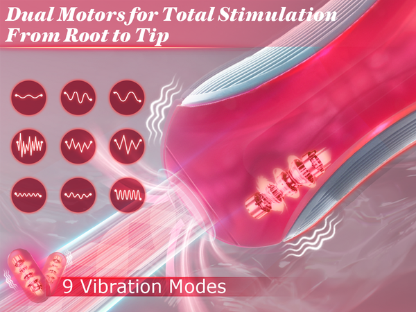 Squeezable Jelly Sleeve Manual Sucking Male Masturbator Adult Sex Toys for Men, Automatic Vibrating Realistic Textured Pocket Pussy, Penis Vibrator Stroker, Onahole Blowjob Sex Toy Machine for Men