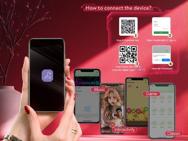 Couples Rose App Remote Control Wearable Vibrator, Couple Women Adult Sex Toys Games for Men, Hands Free Panty Clitoris Vibrator Vibrating Cock Ring, ZOOPLOU BDSM Female Sex Toy Clitoral Stimulator