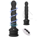 Anal Male Adult Sex Toys - Wriggling Rotating Vibrating Prostate Massager Anal Butt Plug Sex Toy for Men Women Couples, Porinda Remote Control Anal Dildo Vibrator with Suction Cup, 7 Modes Anal Beads