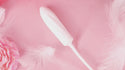 2-in-1 Tampon-Shaped Wearable Bullet Vibrator, 100% Liquid Silicone App Remote Control Clit G Spot Vibrator, Couples Women Adult Sex Toys Games, BARWAY Mini Clitoral Stimulator Female Panty Sex Toy