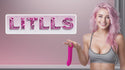 Thrusting Vibrating Dildo, 2 in 1 Female G Spot Vibrator, Soft Silicone Realistic Anal Dildos Adult Women Sex Toys with 10 Vibrating 3 Thrust Modes, LITLLS Thrusting Sex Toy Machine for Women Pleasure