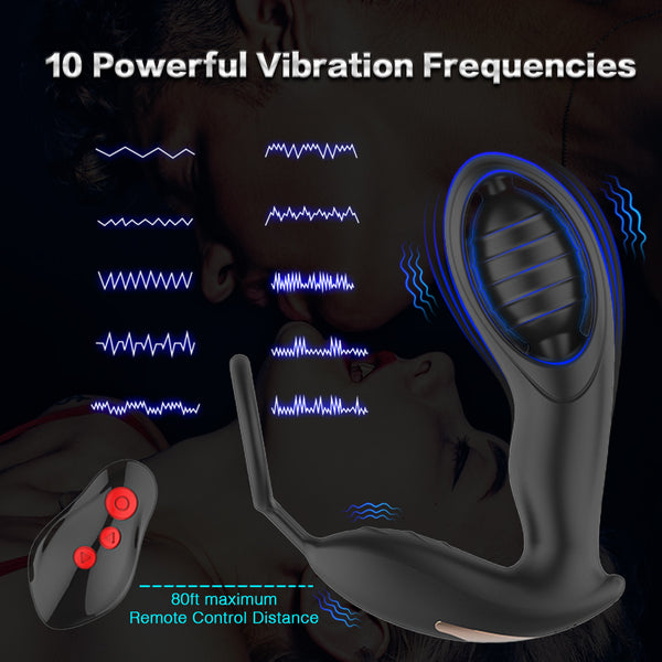 Powerful Vibrating Prostate Massager