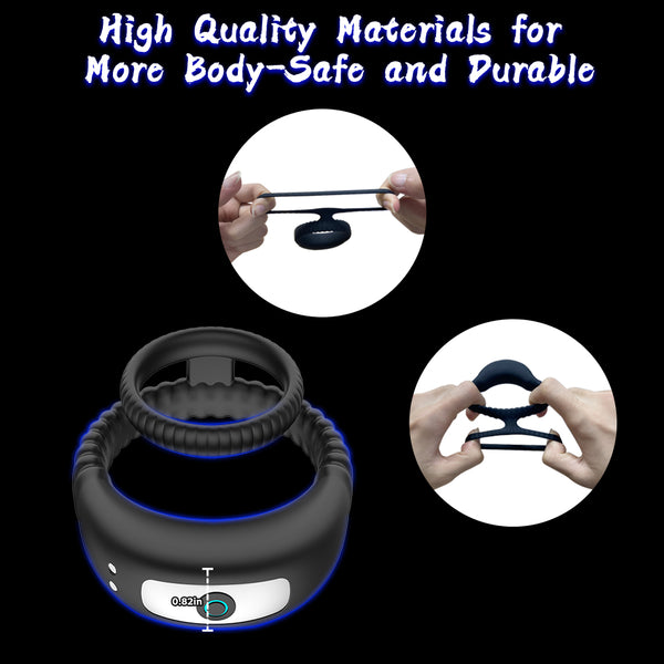 Vibrating 2 in 1 Cock Ring | loveorl Vibrating 2 in 1 Cock Ring | loveorl