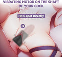 CHEVEN Vibrating Cock Ring, Penis Ring with G spot Teaser - loveorl