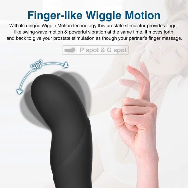 Wiggle-Motion Dual Motors Vibrating Anal Vibrator | loveorl Wiggle-Motion Dual Motors Vibrating Anal Vibrator | loveorl