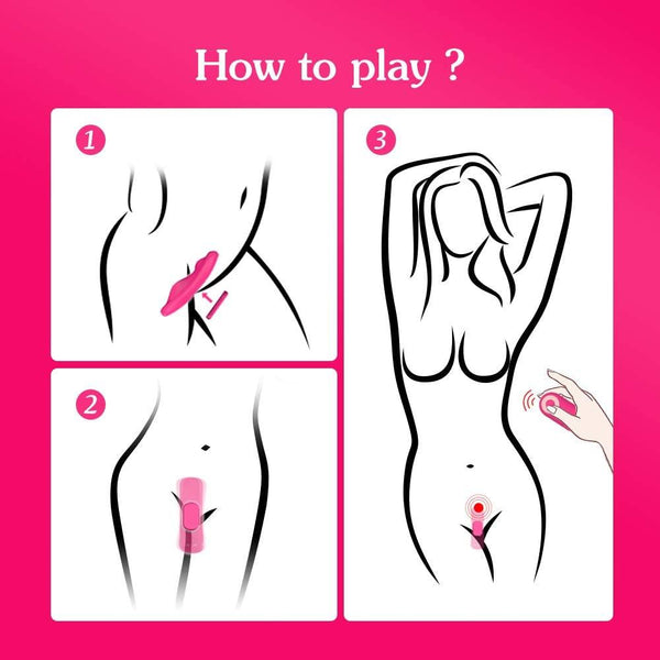 Vibrating Panties with a Magnetic Clip for Clitoral & Vagina Stimulati | loveorl Vibrating Panties with a Magnetic Clip for Clitoral & Vagina Stimulati | loveorl