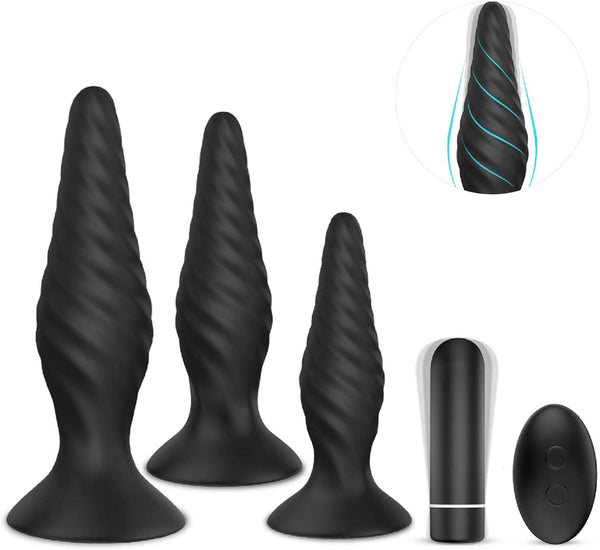 Butt Plug Training Set Wireless Anal Plugs | loveorl Butt Plug Training Set Wireless Anal Plugs | loveorl
