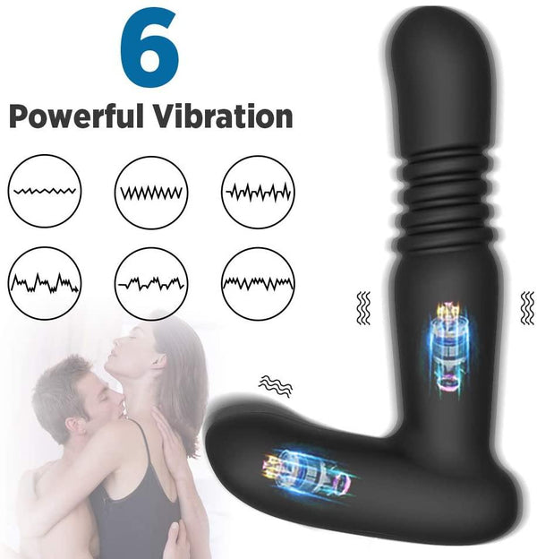 CHEVEN Thrusting Heating Anal Vibrator, Prostate Massager - loveorl
