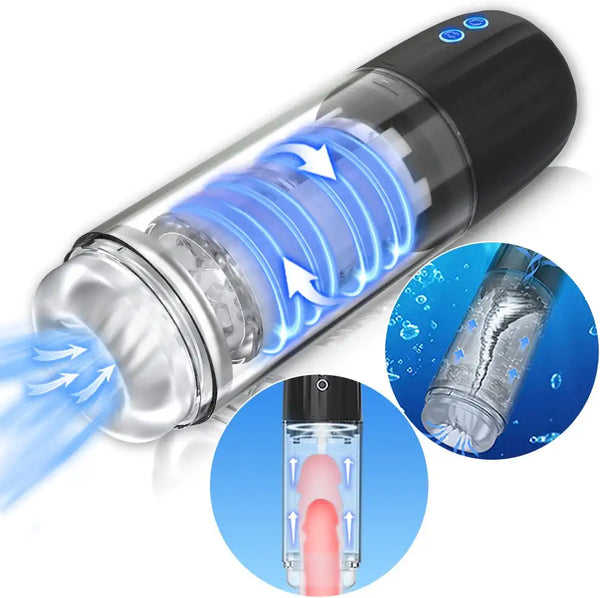 2 in 1 Automatic Male Masturbator Cup Penis Pump Enlargement, MXUXEN F | loveorl 2 in 1 Automatic Male Masturbator Cup Penis Pump Enlargement, MXUXEN F | loveorl